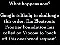 Google Vs. Viacom