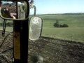 Power harrow air seed drill and cat tractor
