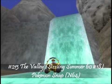 how to beat the valley level in pokemon snap