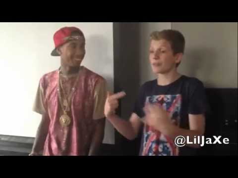 Lil JaXe Rapping For Tyga in Toronto [Video] (@LilJaxe, @Tyga)