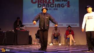 Greenteck vs 电门 Da Switch – Crazy Dancing Vol.4 Popping 1ON1 TOP8