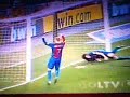 mesi y su gol de mano