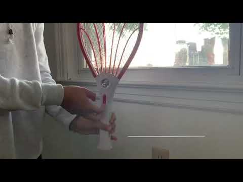 image preview of video showcasing Handheld Mosquito Zapper Racket