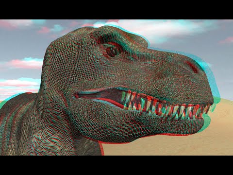Tyrant King - Anaglyph 3D Red/Cyan Glasses Animation - YouTube
