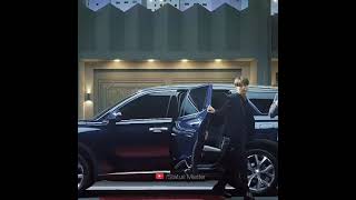 BTS entry with Hyundai Palisade - On the red carpe