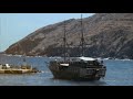 Barbarossa Pirate Ship Departs Panormo Crete Barbarossa Pirate Ship Departs Panormo Crete
