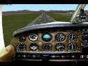 Piper Archer II landing Alicante LEAL