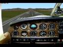 Piper Archer II landing Alicante LEAL