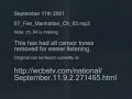  9/11 Phreaks fake tape audio september 11 All the red cross