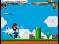 Mario vs nega peach Mario vs nega peach
