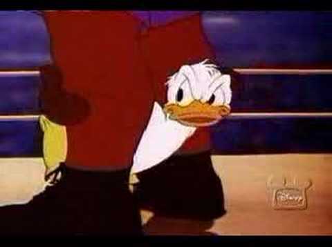 Donald Duck 1953 Canvas Back Duck