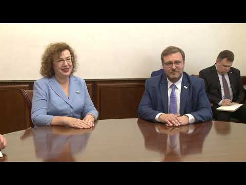 Игорь Додон принял делегацию Парламента России