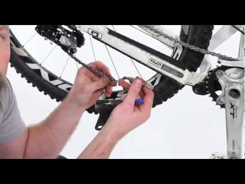 how to fit bike chain