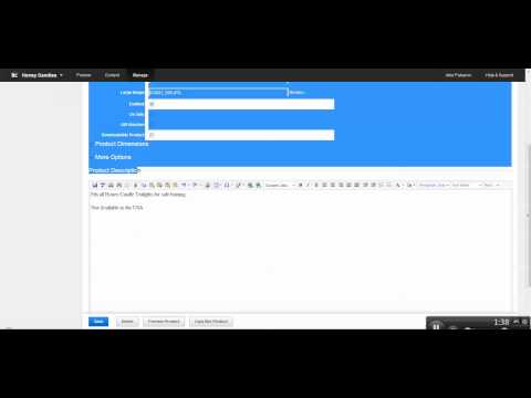 How to Update Product Descriptions in Business Catalyst Ecommerce Website