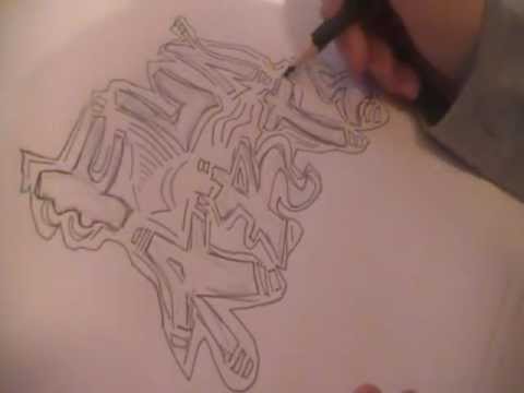 how to draw ryan in graffiti