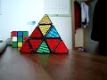 ルービックキューブ3×3 2個 2×2 ピラミンクス time2:40