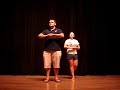 adam scott, megan ewing, and rebbie edmonds performing  