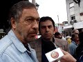 Jorge Álvarez y Luis Brandoni en San Isidro