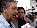 Jorge Álvarez y Luis Brandoni en San Isidro