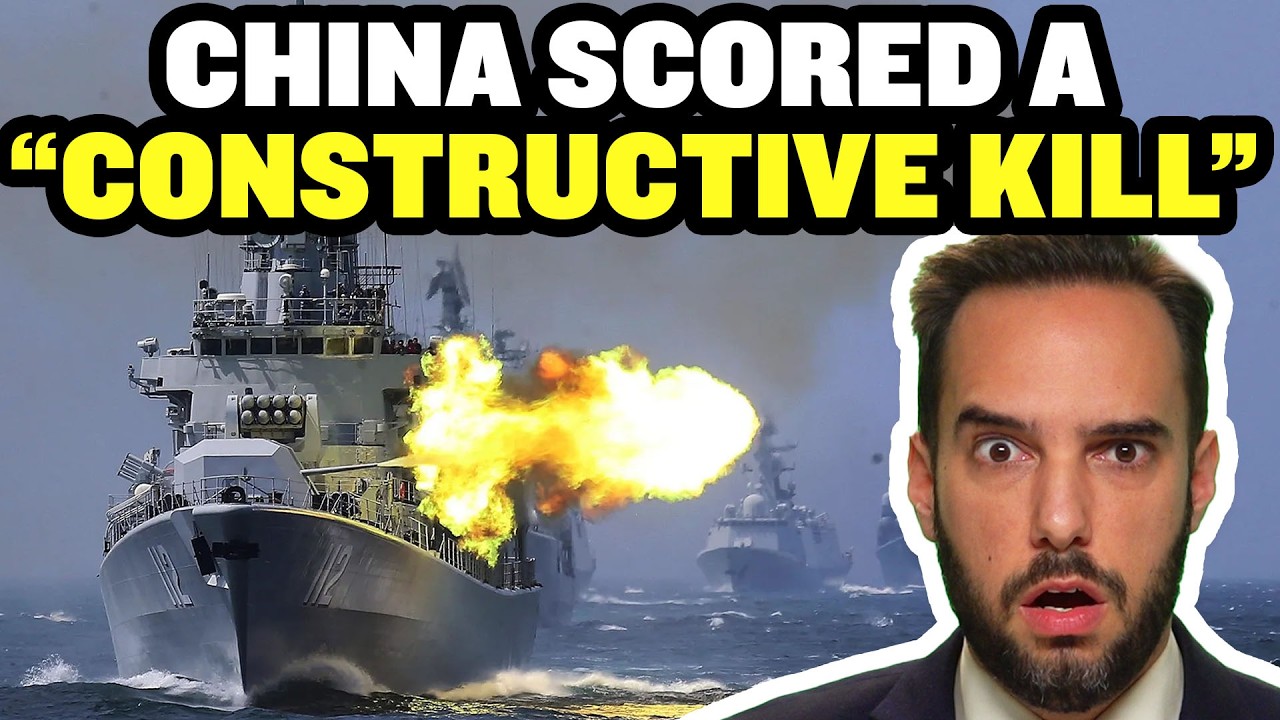The Chinese Navy Tailed Two British Warships. And This Happened.
