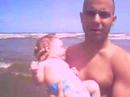 William Simmons en la playa 1