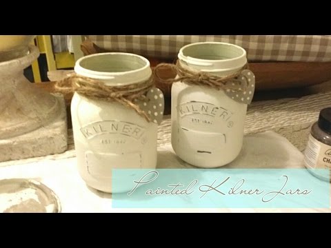 how to paint a mason jar