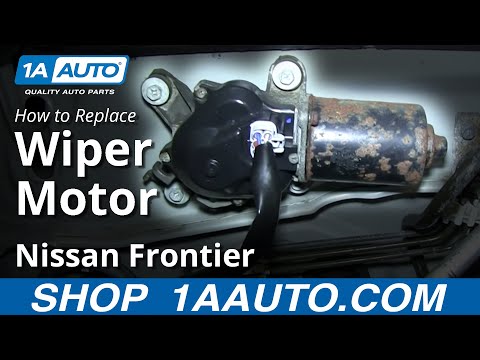 How To Install Replace Wiper Motor 2001-04 Nissan Frontier