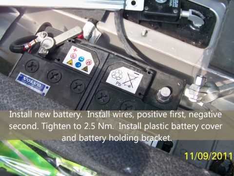 Volvo XC90 2004 Battery Replacement