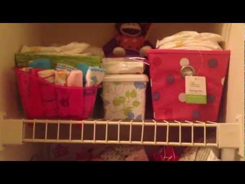 how to organize baby clothes