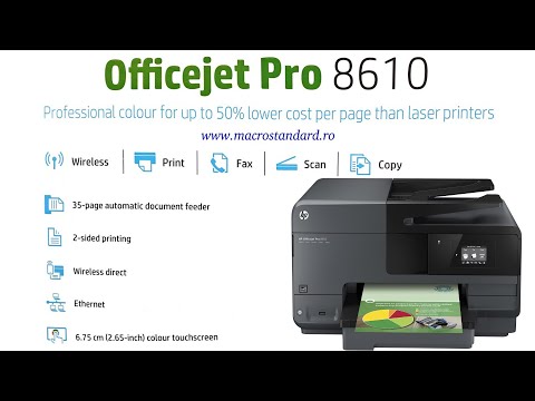 Click aici pentru vizualizare Multifunctionala HP Officejet Pro 8610 e-All-in-One Multifunctionala HP Officejet Pro 8610 e-All-in-One