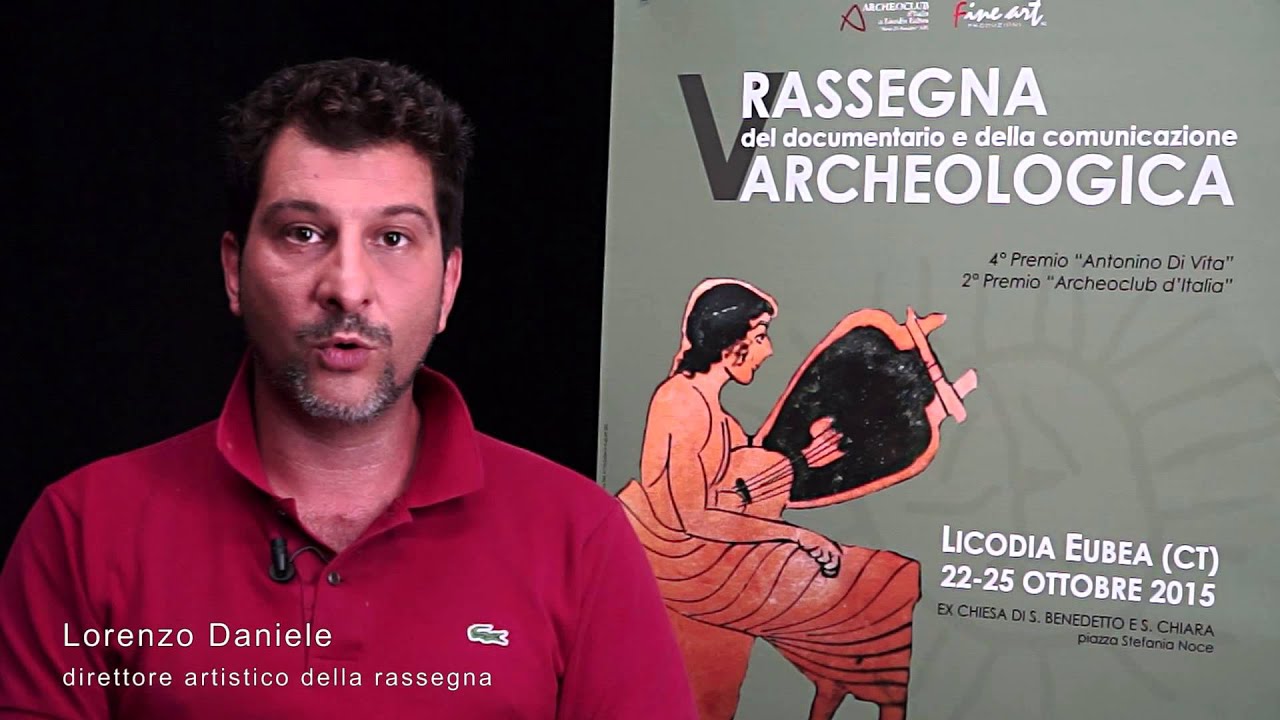 Lorenzo Daniele, direttore artisitico della Rassegna di Licodia Eubea