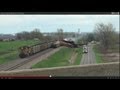 Grand Junction Derailment from US 30 bridge - YouTube