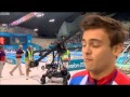 Interview with Tom Daley after winning Bronze at ...