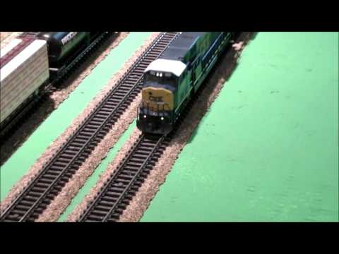 how to power n gauge track