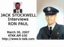 Ron Paul Interviewed By Jack Stockwell Pt#1
