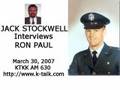 Ron Paul Interviewed By Jack Stockwell Pt#1