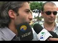 Azerbaycanda yasayan gurculerin etiraz aksiya