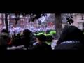 Gaza Protest - clashes with riot police outside Israeli embassy London 10 January 2009