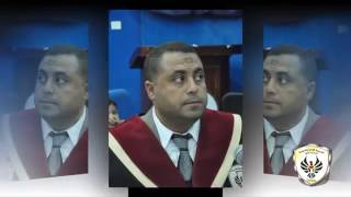 مناقشة رسالة ماجستير الباحث محمد معروف