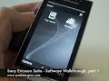 Sony Ericsson Satio - Software Walkthrough, part 1