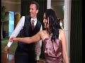 Craig and Cassie funny first wedding dance, bridal party surprise thriller