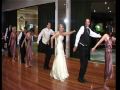 Craig and Cassie funny first wedding dance, bridal party surprise thriller
