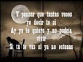 La Novel - Si me vas abandonar (LETRA)