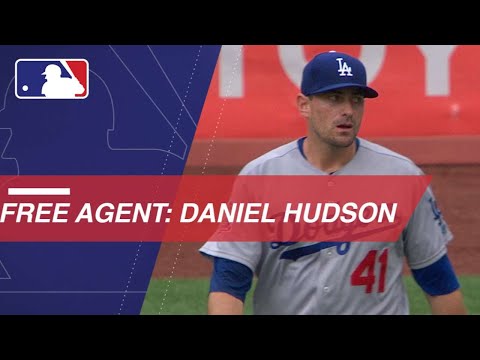 Video: Righty Daniel Hudson becomes a free agent in 2019