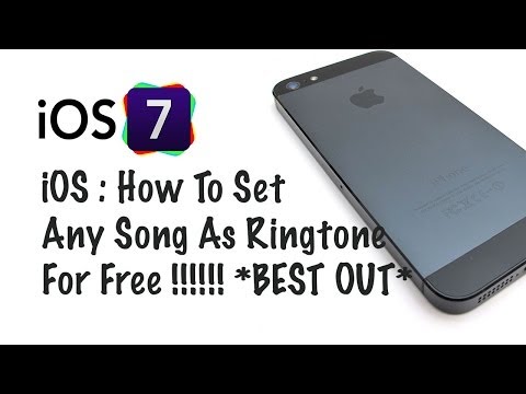 how to set song as a ringtone on iphone 5