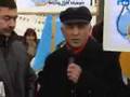 East Turkistan protest against China in Germany
