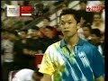 Taufik Hidayat shows his backhand skills