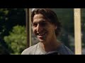 figo and viera messes with zlatan ibrahimovic during an interview