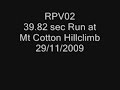 Rotary Powered Hillclimb Racing Car 39.82 sec run at Mt Cotton