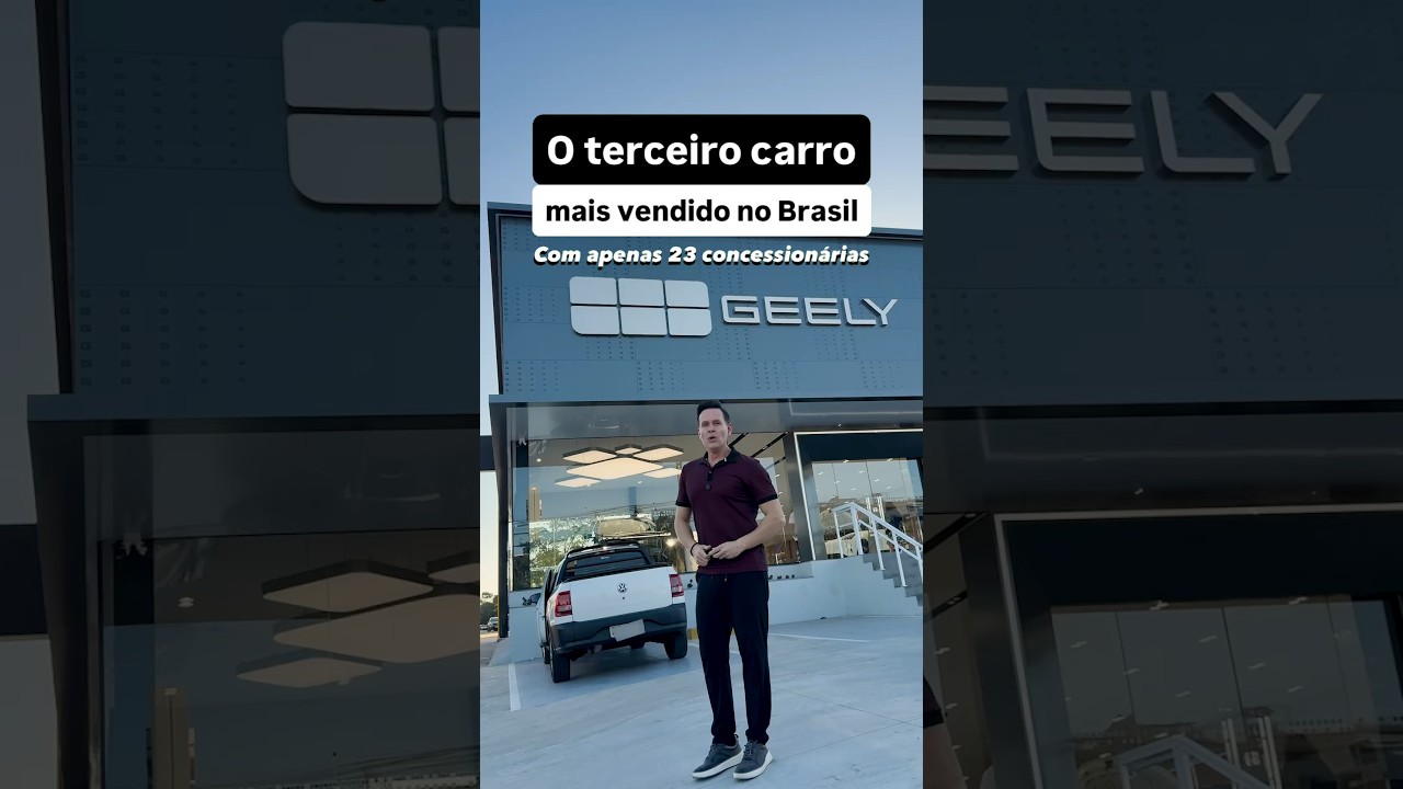 O terceiro carro mais vendido no Brasil no varejo, com apenas 23 concessionárias